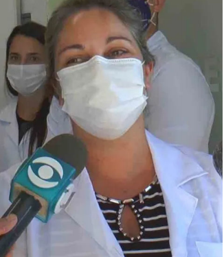 Primera enfermera vacunada contra Covid en Chuí