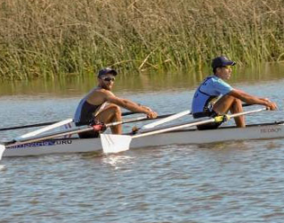 Los remeros celestes siguen entrenando para la actividad internacional