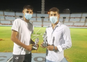 Alex Duhalde y Lucas Viana fueron premiados