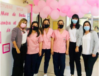 Sensibilización contra el cáncer de mama