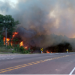 Incendio en el vertedero
