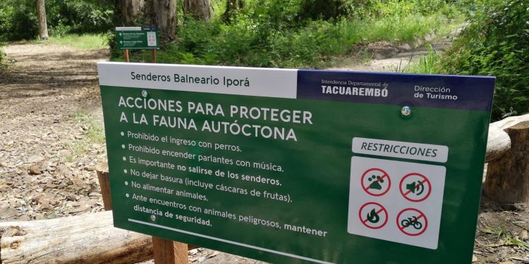 Senderos del Iporá “una actividad para conectarse con la naturaleza”