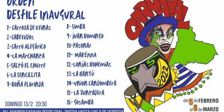 Desfile inaugural del Carnaval