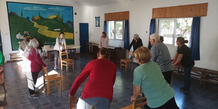 Avanza el programa de Fisioterapia para Personas Mayores