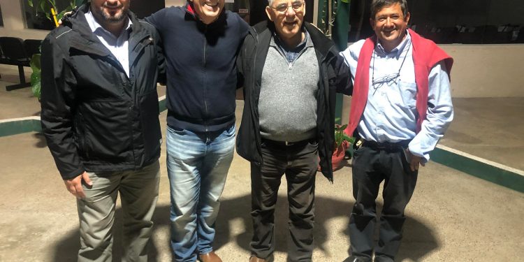 Richard Sander Intendente de Rivera visita Tacuarembó