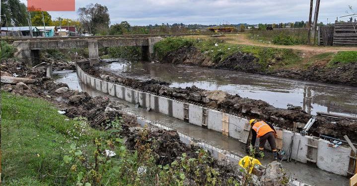 Comienzan las obras de pluviales de la Cuenca San Martín