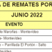 CARTELERA DE REMATES POR PANTALLA