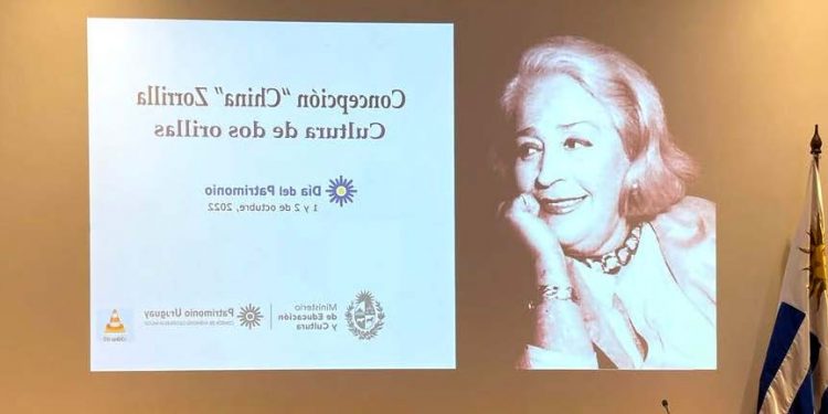 Homenaje de «dos orillas» a China Zorrilla en Día del Patrimonio