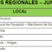 EVENTOS REGIONALES – JUNIO 2022