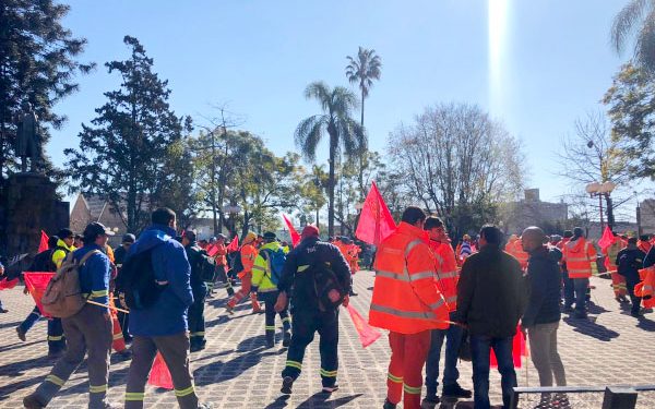 Paro y movilización del Sunca