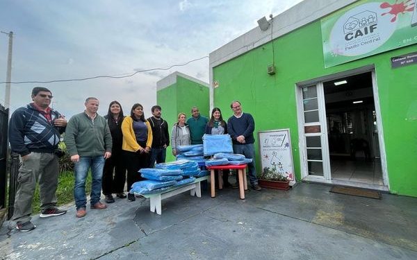 CAIF Pasito Central recibe donación