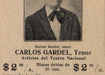 1912: La primera serie de grabaciones de Gardel