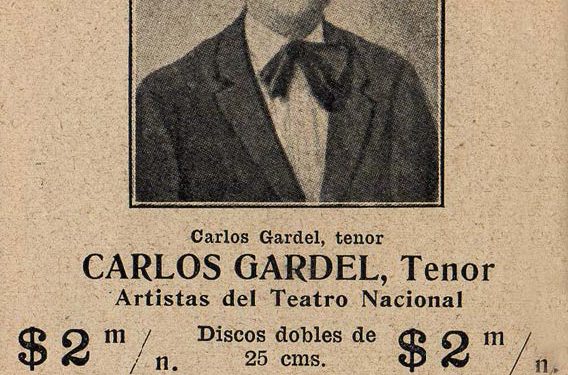 1912: La primera serie de grabaciones de Gardel