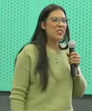 La ingeniera Paola Molina expone en evento Mujeres en STEM de la región Centro