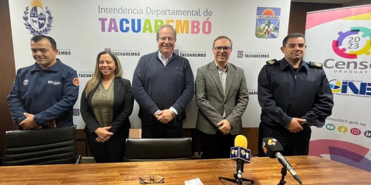 La Intendencia de Tacuarembó se compromete con el  Censo 2023