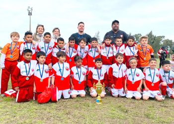 La selección sub 8 de Tacuarembó logró el título del Noreste