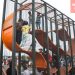 Se inauguró la innovadora plaza de barrio Recreo, con juegos y canchas