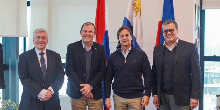 Importante reunión del intendente con el presidente de la República