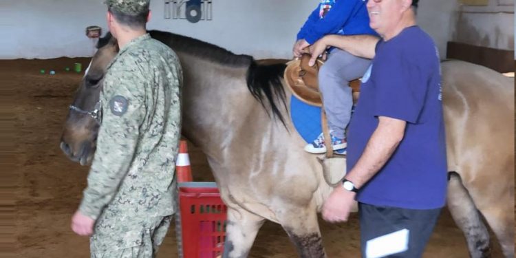 Equinos rescatados son entregados para Equinoterapia en Rivera