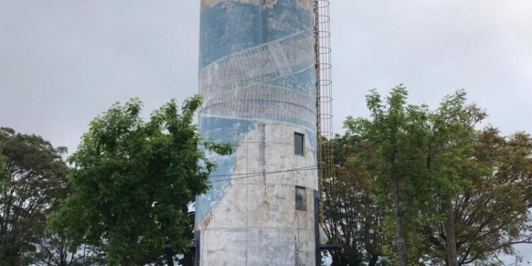 El tanque de OSE de San Gregorio de Polanco contará con un nuevo diseño