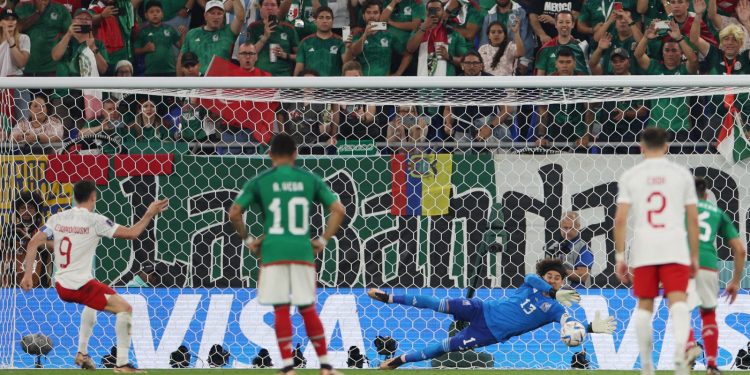 Emocionante partido jugaron México y Polonia
