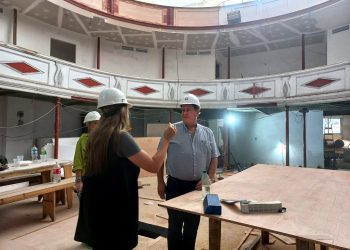 Remodelación del Teatro Escayola está entrando en su etapa final