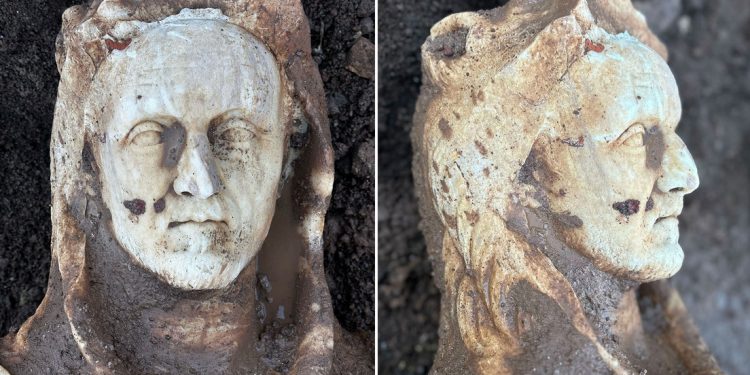 Encuentran en Roma una estatua de Hércules de tamaño natural
