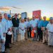 Comenzó la obra de saneamiento en San Gregorio de Polanco