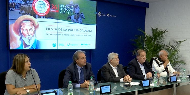 Lanzamiento de la Fiesta de la Patria Gaucha