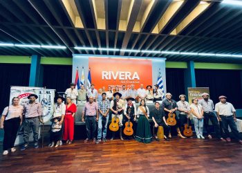 Lanzamiento de la Fiesta de la Patria Gaucha en Rivera