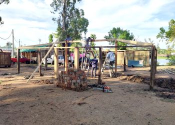 Varias sociedades criollas ya están construyendo sus fogones