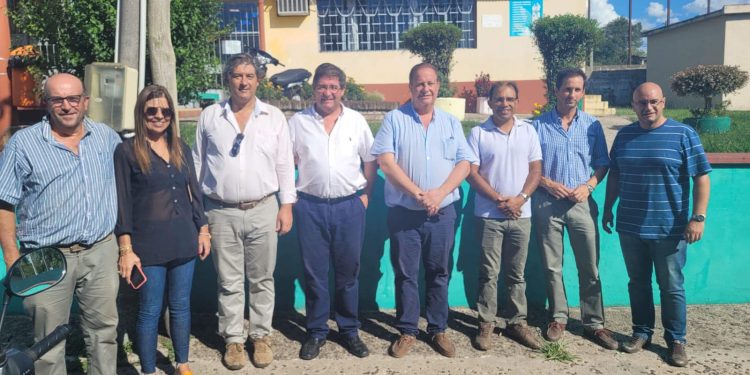 Ezquerra y Cipriani recorren futuras obras destinadas al cuidado de la salud