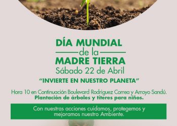 Intendencia celebra el Día Mundial de la Tierra junto a los más pequeños